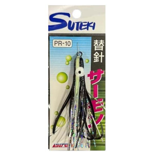 Крючки Ассисты Suteki/Yamai "Salmon Hook" с октопусом PR-10