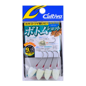 Джиг-головка Cultiva JH-80 Botom Shot 9гр (светонакопит.